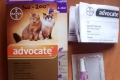 Kvapky advocate pre mačky (od bĺch) - návod na použitie a dávkovanie lieku